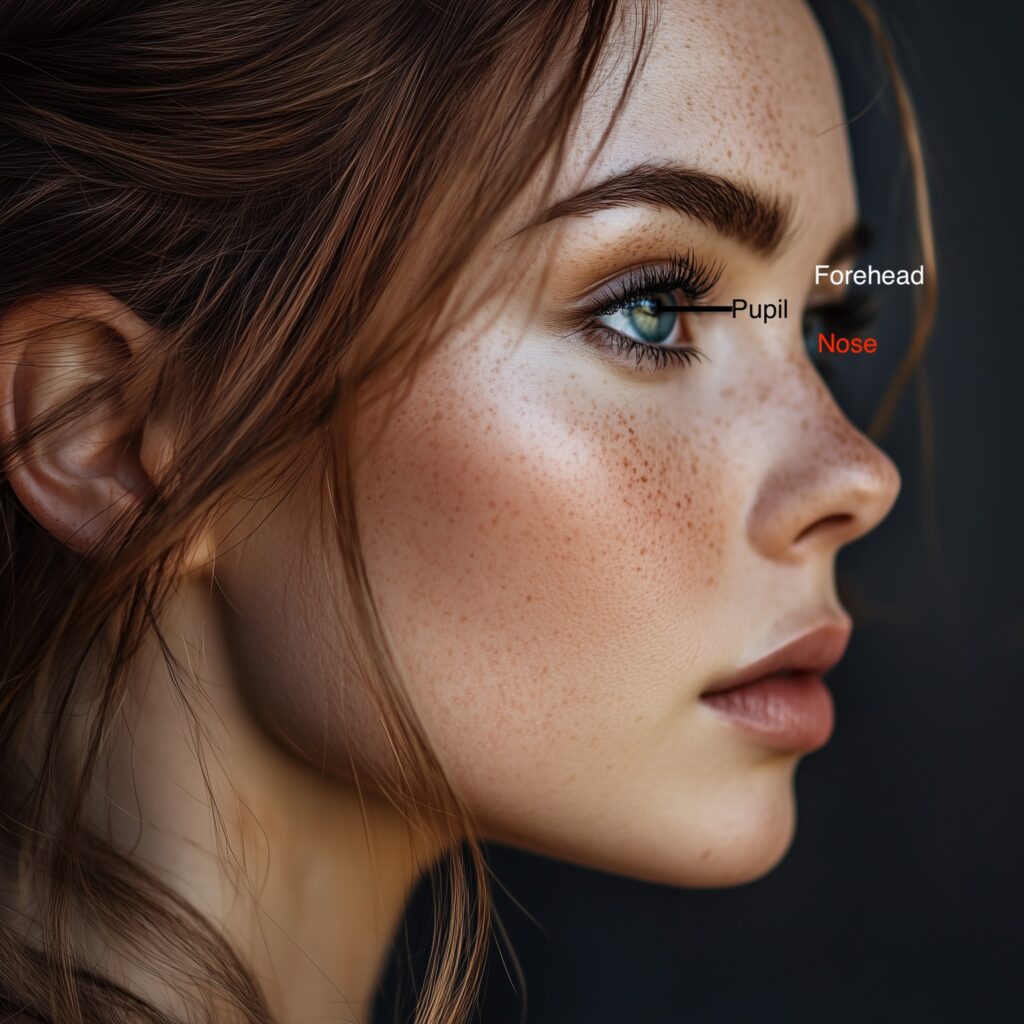 Low radix example on woman