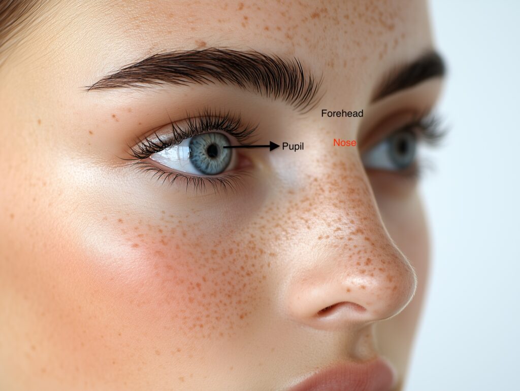 Normal nose radix example
